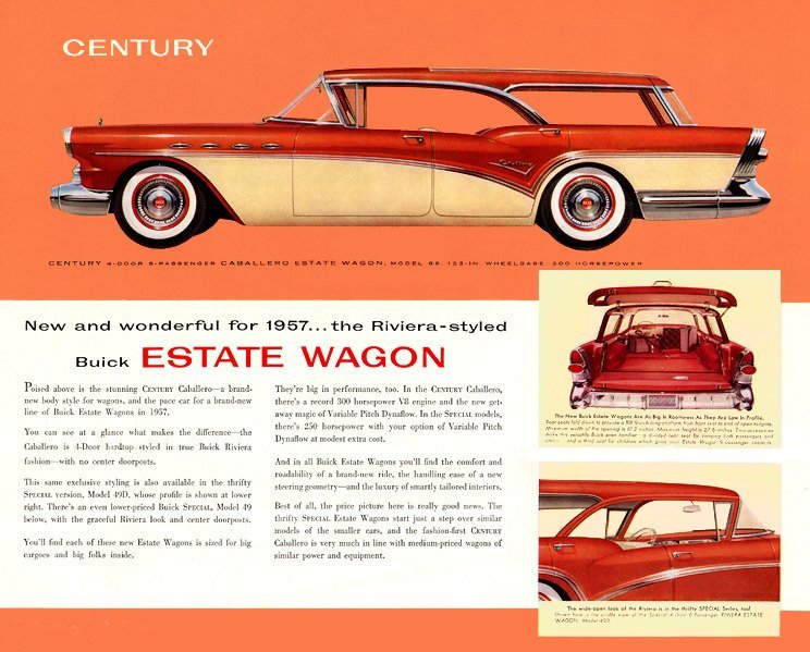 1957 Buick Auto Advertising